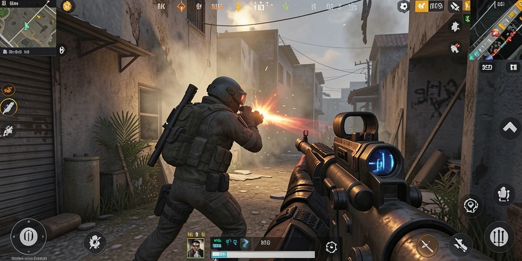 Tampak aksi mendebarkan gameplay TPS di 66D.