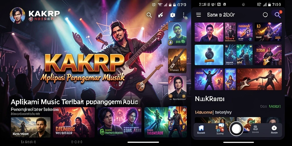 Screenshot KAKRP menampilkan gameplay penuh warna dan interaktif.