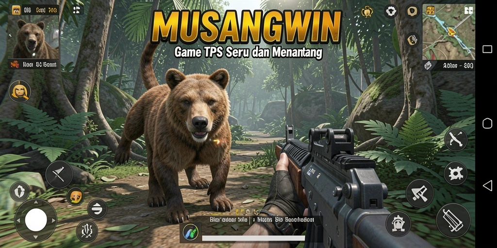 Gameplay seru dan menegangkan dari MUSANGWIN.