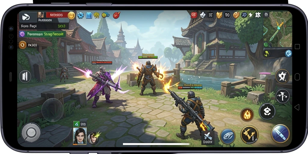 Tampilan gameplay NX303 menampilkan strategi dan pertempuran epik.