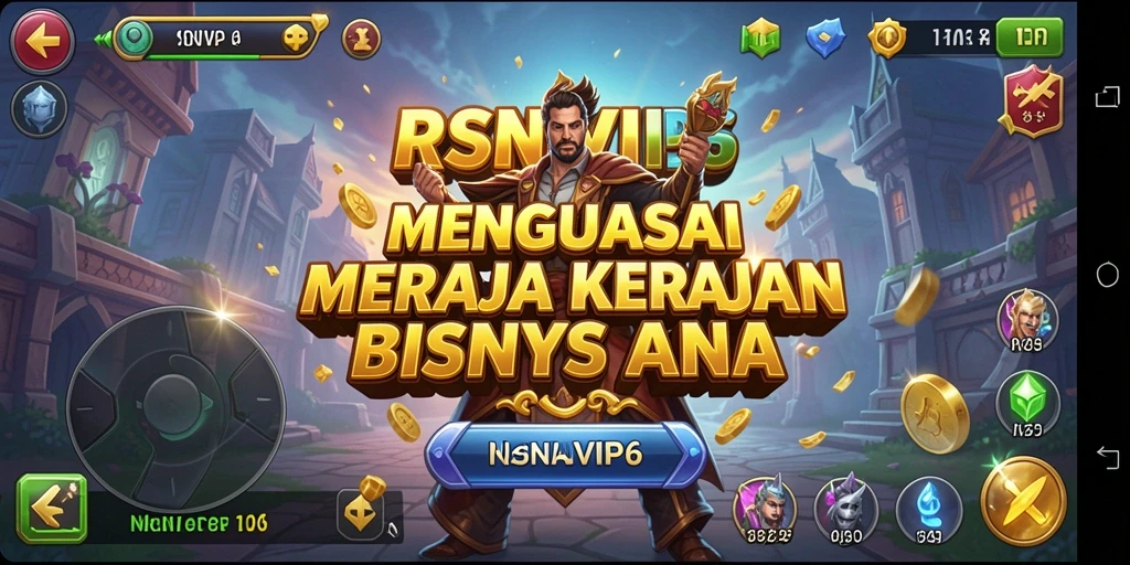 Tampilan gameplay RSNVIP6 yang seru dan menantang.