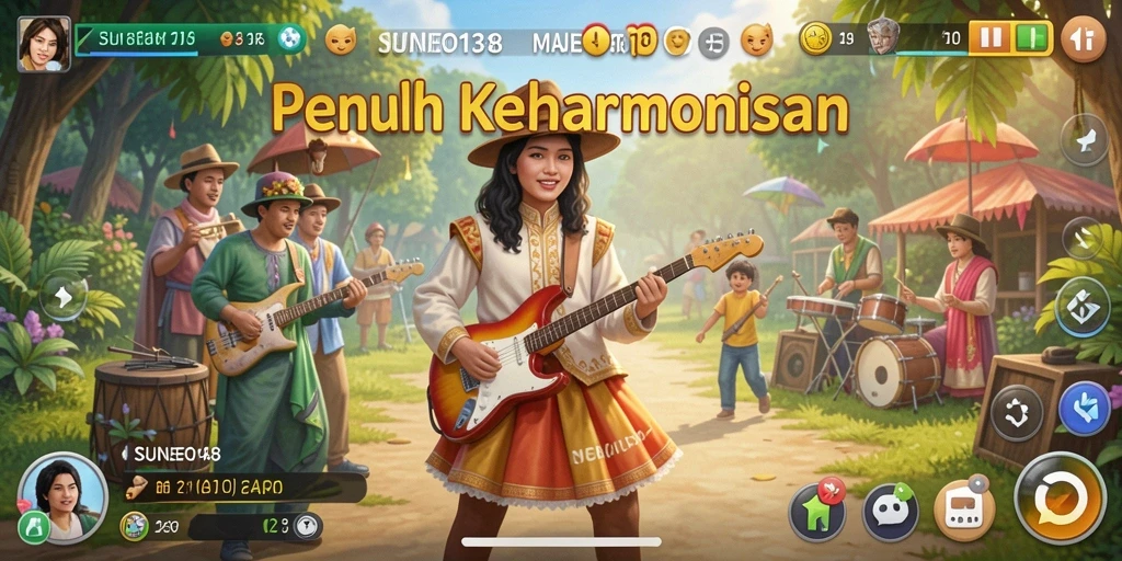 Tampilan gameplay SUNEO138 yang menawan dan interaktif.